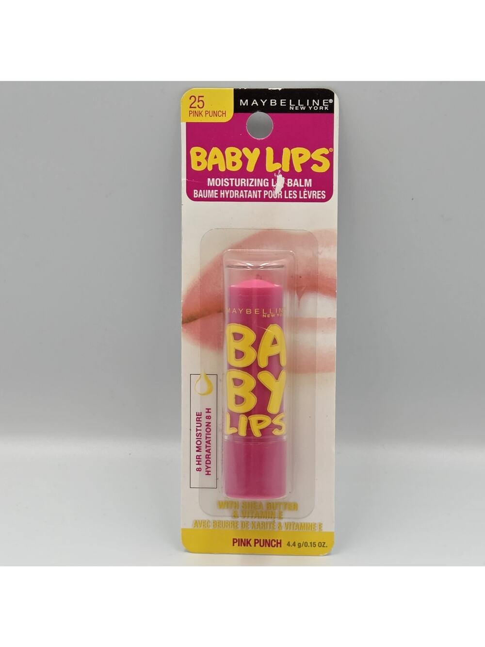Maybelline Baby Lips 8hr Moisturizing Lip Balm #25 Pink Punch‎